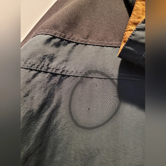 Columbia •Size XXL• Men's Dark Gray Pullover Hooded Half Zip Jacket w/ Pockets - Picture 10 of 12
